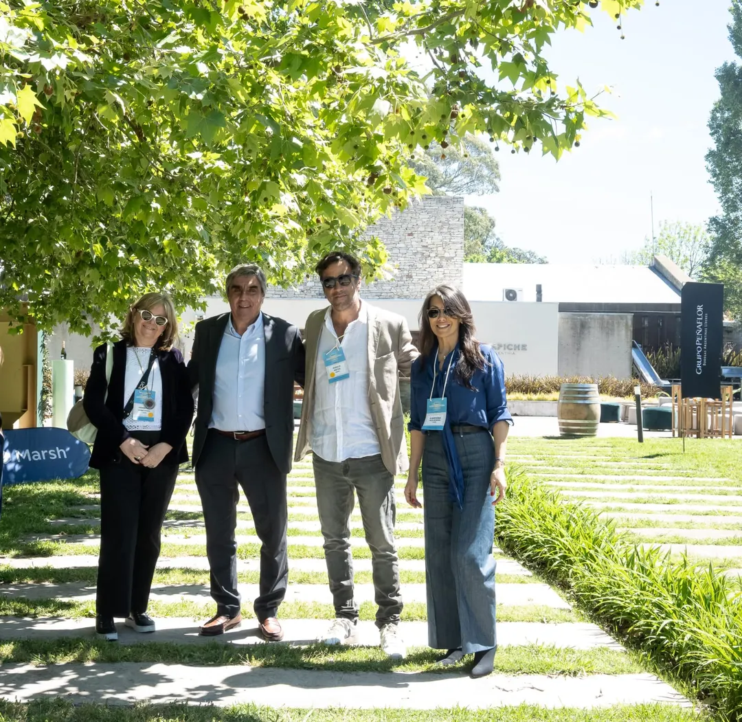 Norma Ramiro, Roberto Cacciola, Matias Rosales y Alejandra Cardona.