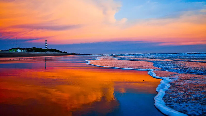 Claromecó combina playas extensas y entorno natural, especialmente en la zona más tranquila de Dunamar.