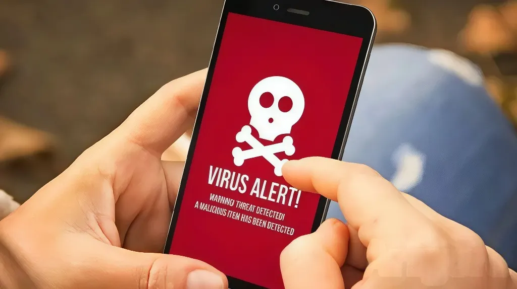 Virus en WhatsApp.