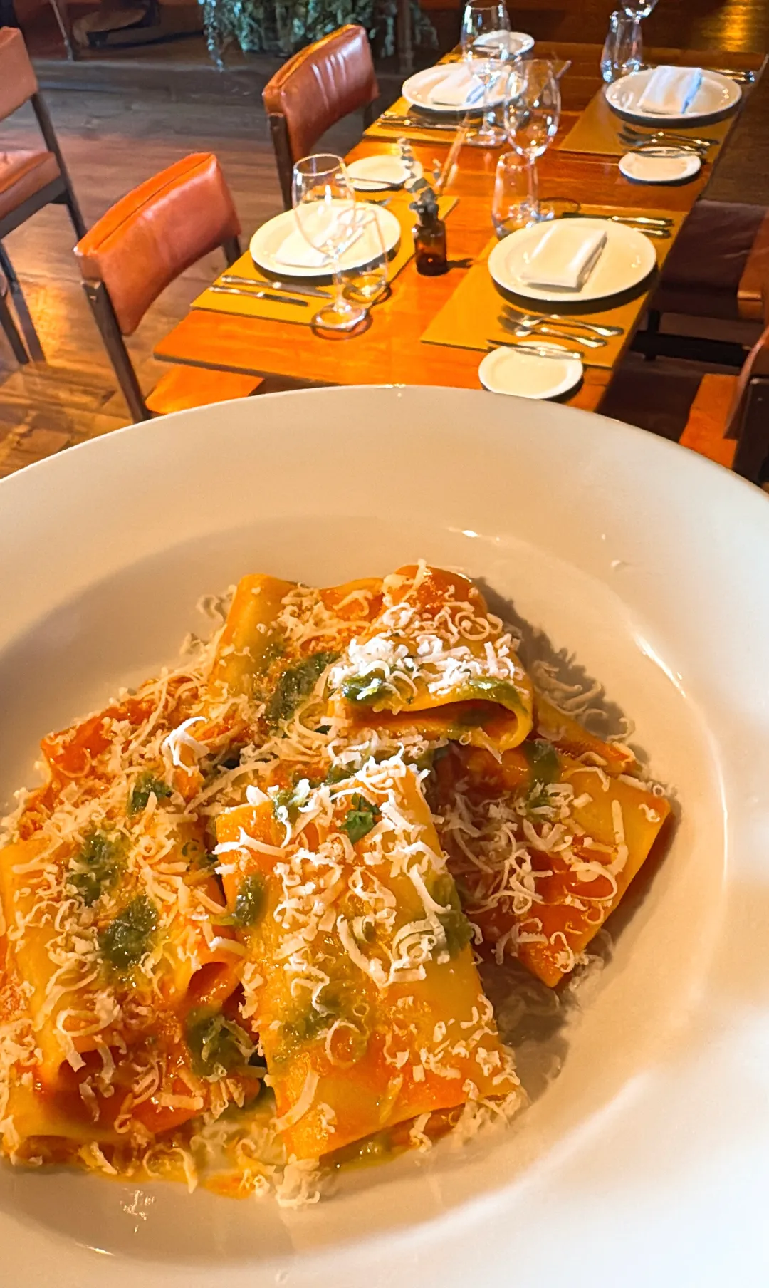 Las pastas: ¡sublimes!