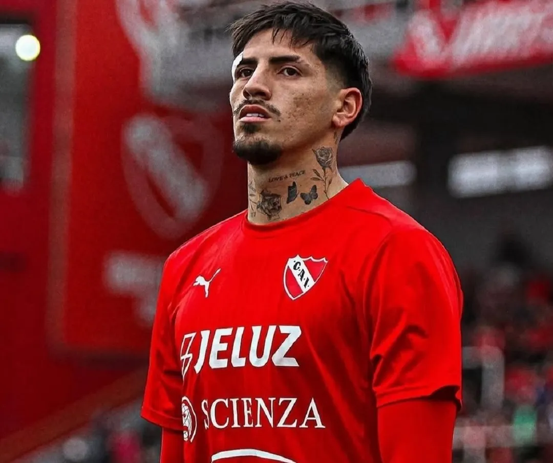 Lomónaco puso en duda su futuro en Independiente. Foto: Archivo