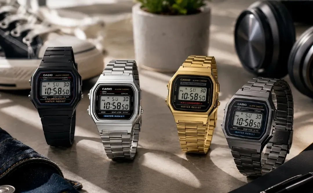 La serie Vintage Classic combina acabados cromados con baterías de hasta 7 años.