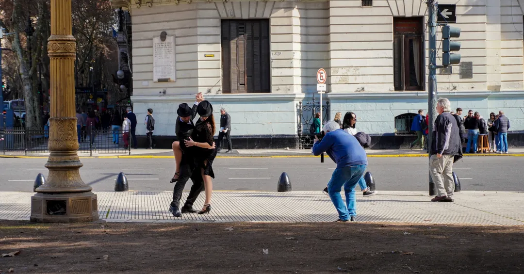 El tango es un gran atractivo en la ciudad de Buenos Aires.