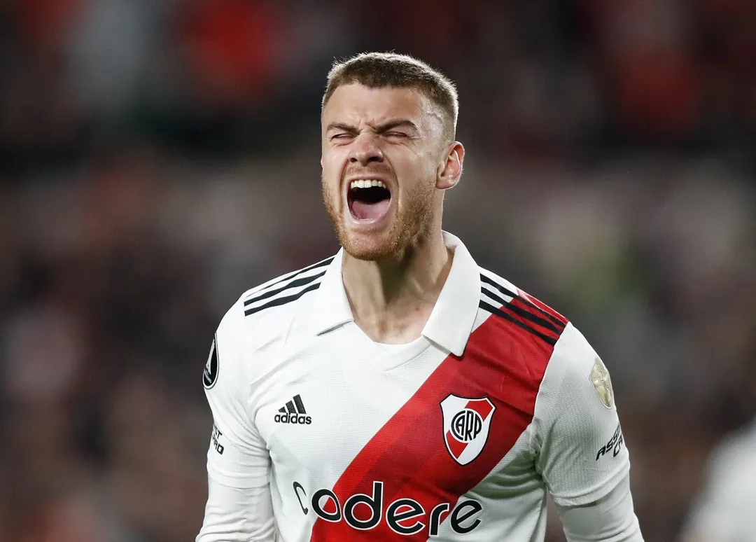 Lucas Beltrán, autocrítico tras un nuevo empate de River.