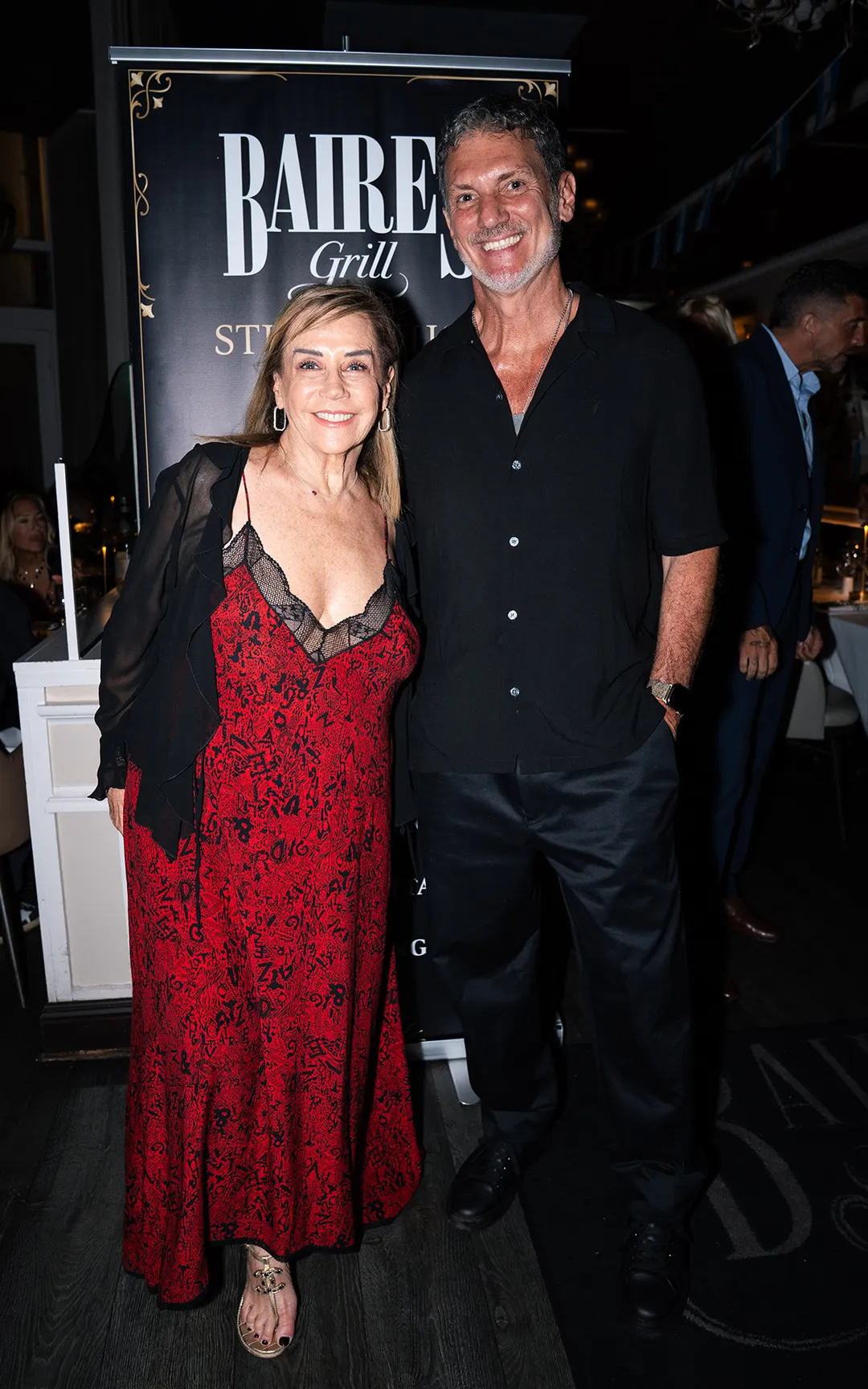 Marcela Tinayre se encontró con Leo Mateu.