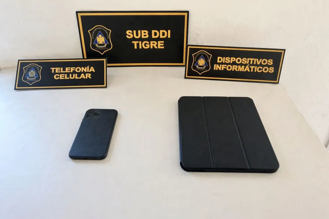 Lo incautado durante los allanamientos. 