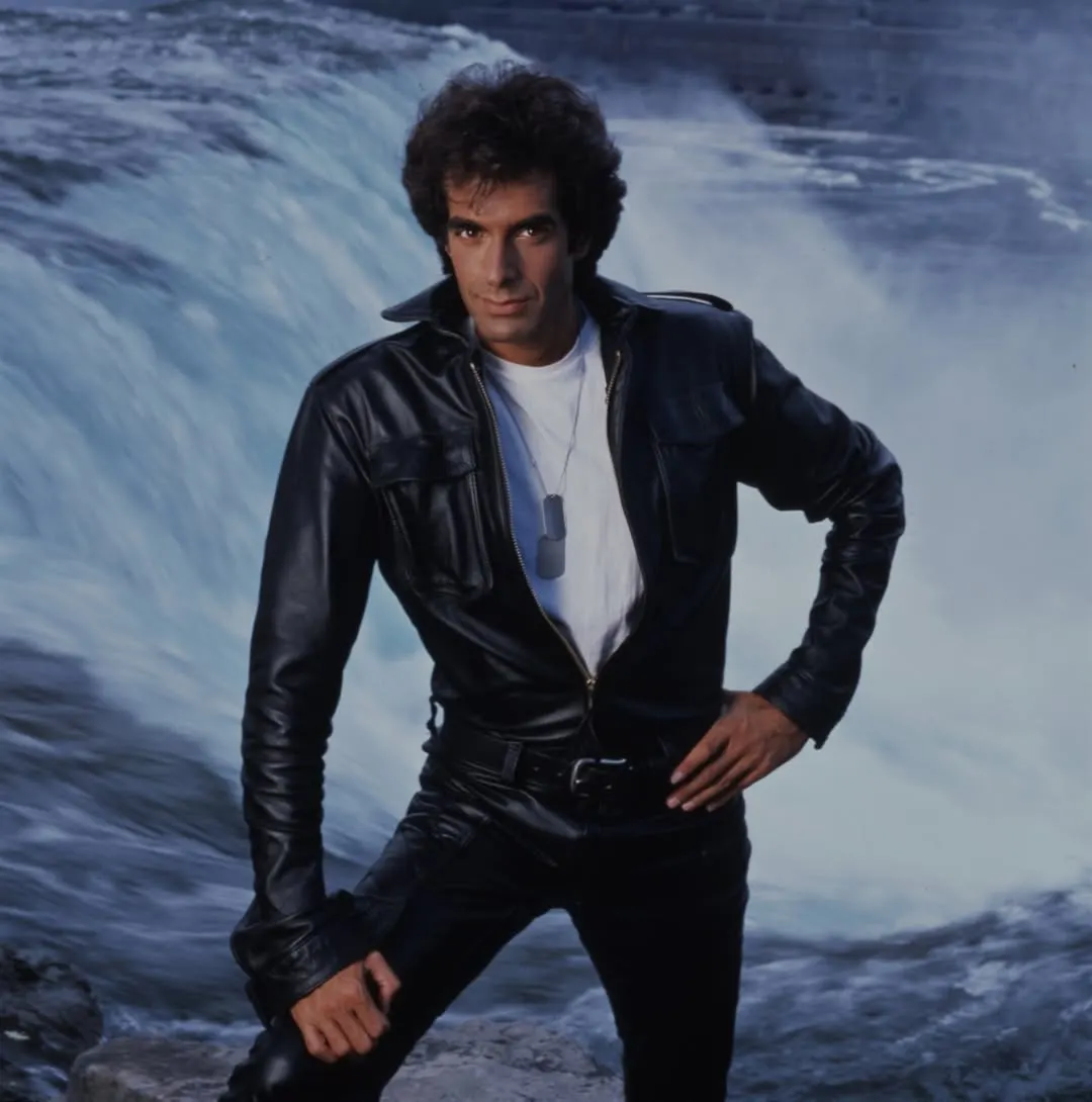 David Copperfield, el ilusionista que intentó conquistar a la modelo en una noche de fiesta.