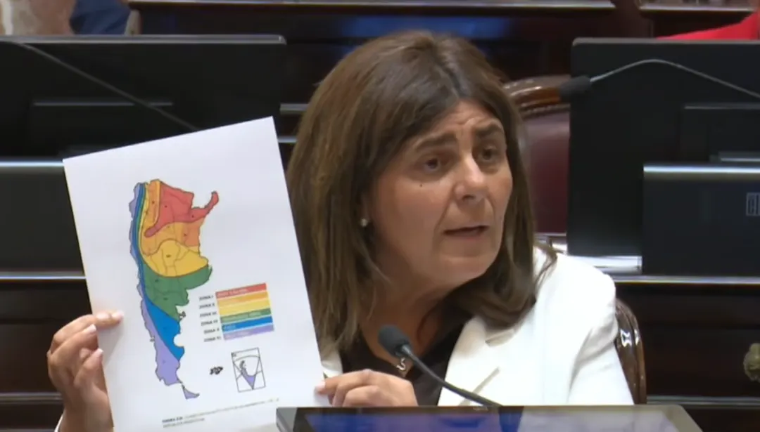 La senadora Mariana Juri cuestionó duramente el nuevo Régimen de Zonas Frías
