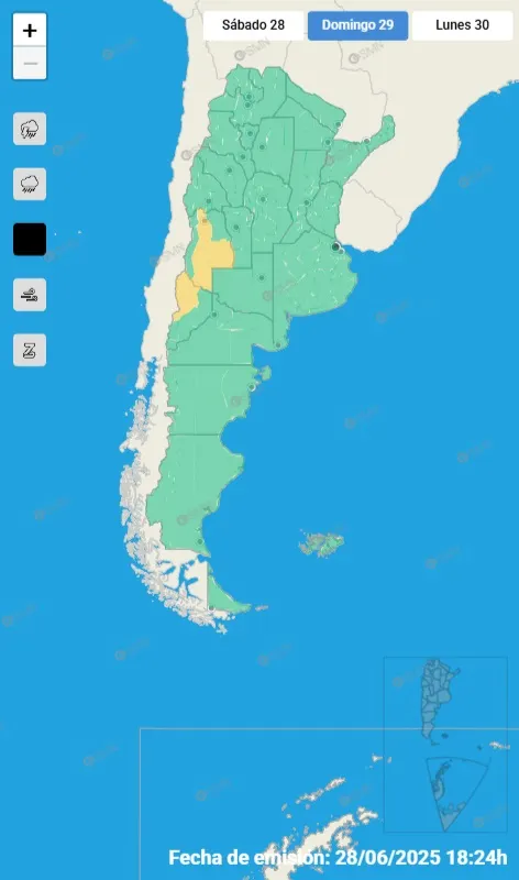 Se anticipan nevadas para este domingo