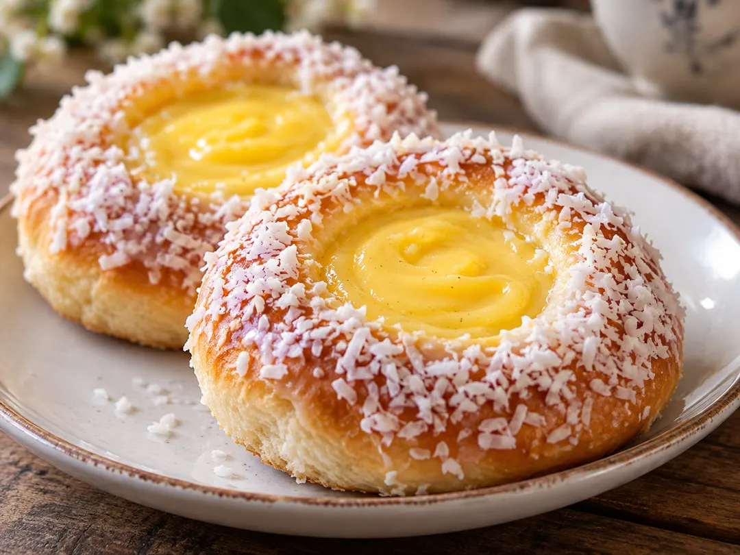 Este postre puede servirse en el desayuno, la merienda o como algo dulce después de comer.