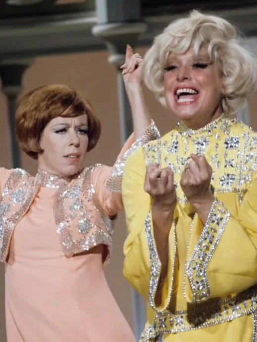 Carol Burnett y Carol Channing.