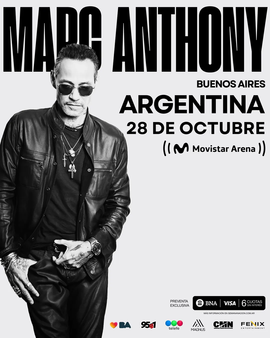 La preventa de entradas se iniciará el lunes 3 de agosto a partir de las 16:00.