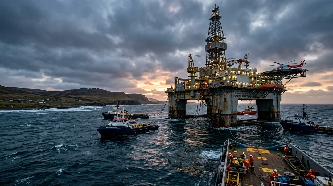 Proyecto Sea Lion de petróleo en Malvinas.
