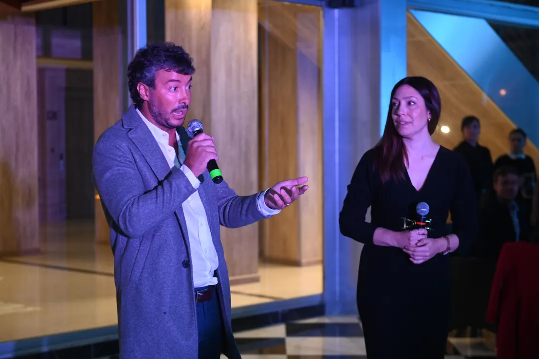 Franco Parlanti informó los pormenores de toda la oferta turística y gastronómica de Lomas del Malbec.