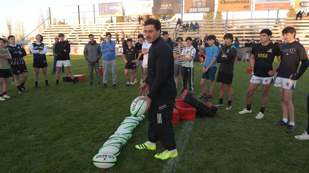 "A los chicos les digo que disfruten del rugby", dijo la figura de Los Pumas.