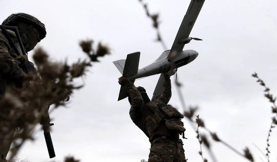 Rusia recibió ataques de Ucrania con drones de ala fija, capaces de volar más lejos. Foto Efe
