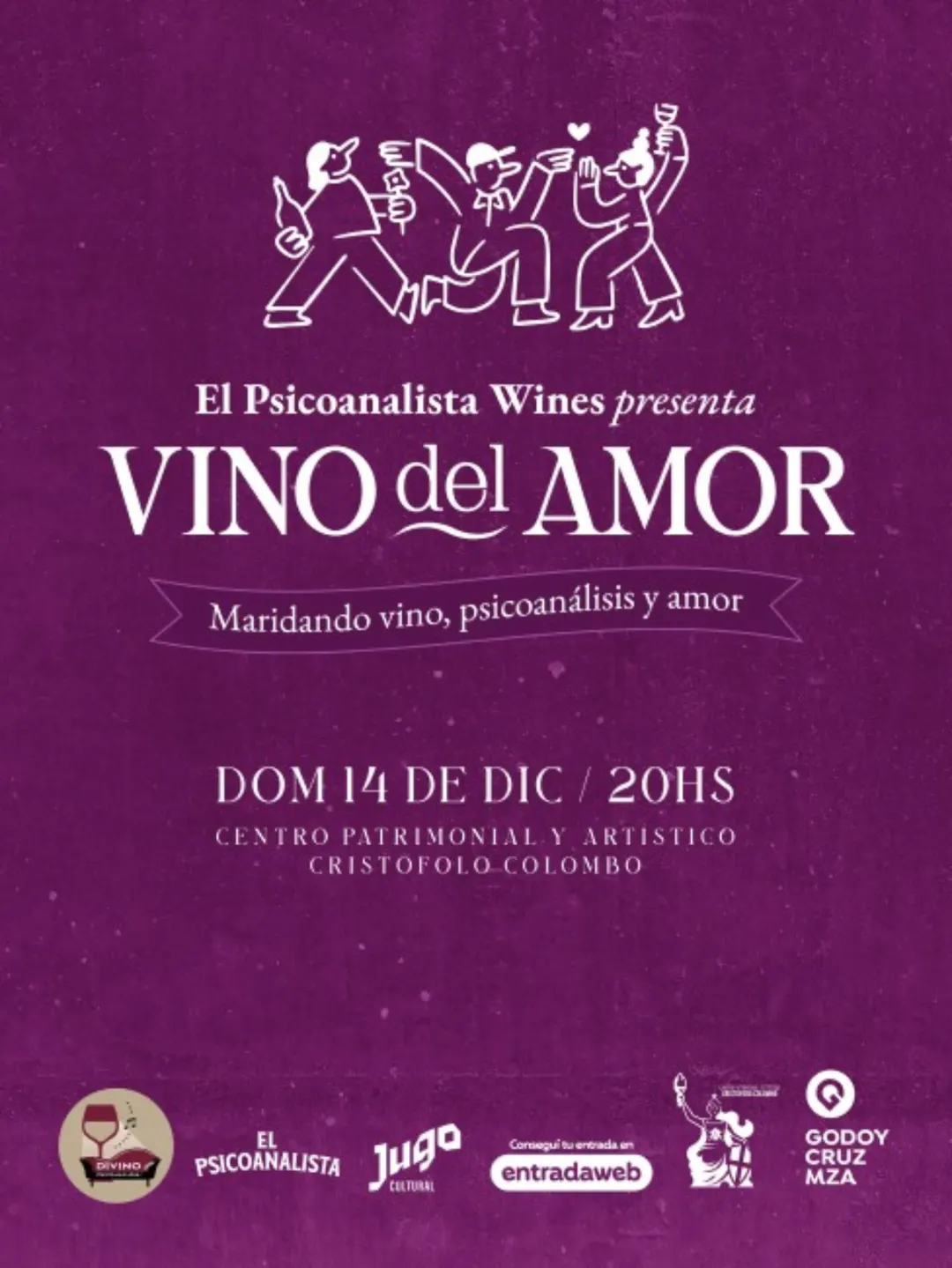 Vino del amor. Maridando vino psicoanálisis y amor.