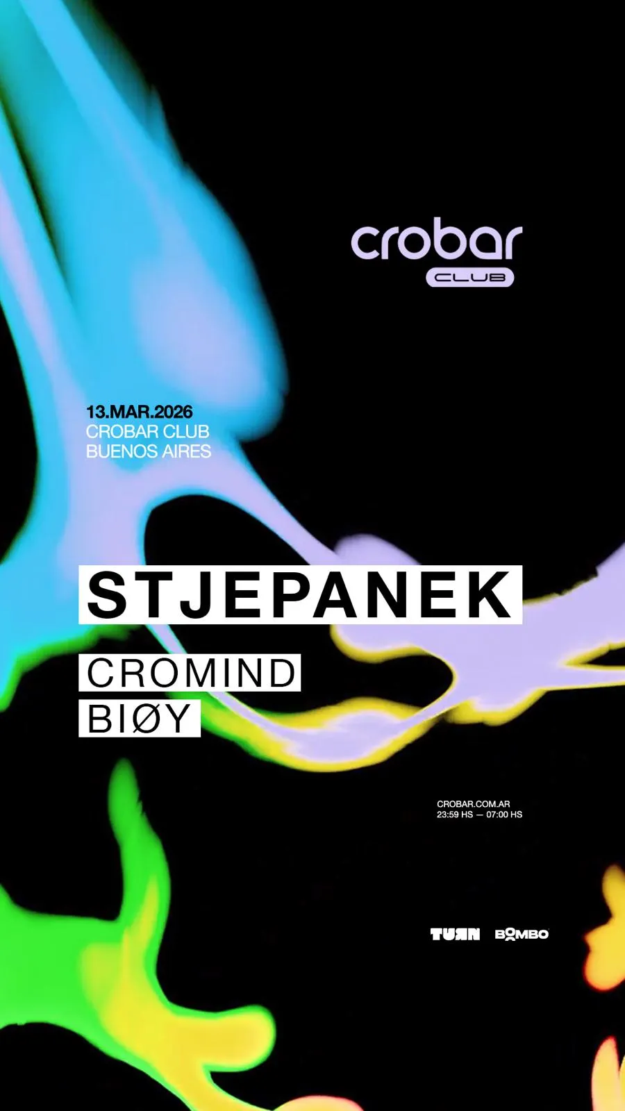 El próximo show de BIØY en Crobar.
