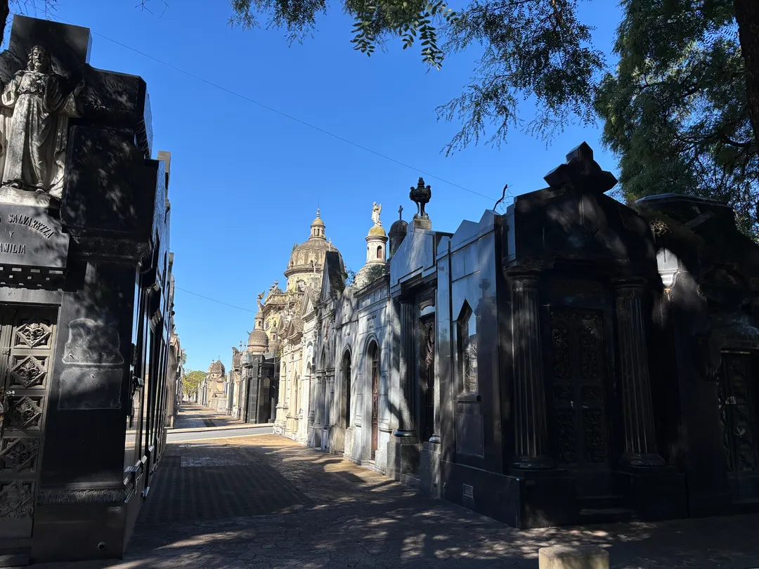 El Cementerio de la Chacarita, el lugar establecido para la prestación del servicio 