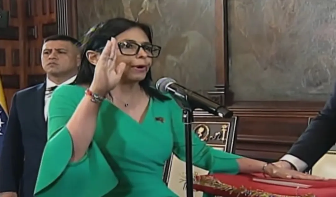 El pasado 5 de enero, Delcy Rodríguez juró como presidente a cargo de Venezuela. 