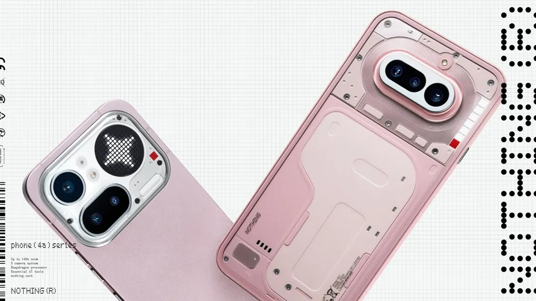 El Nothing Phone (4a) Pro combina un chasis unibody de aluminio con la icónica interfaz luminosa Glyph en la cubierta posterior.