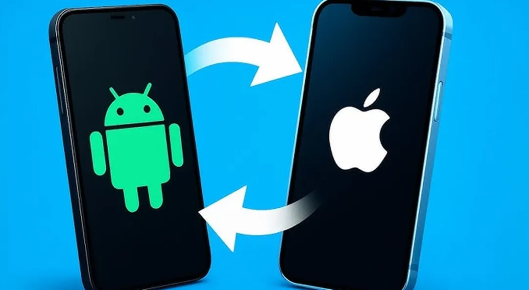 La opción inalámbrica, a través de la app Cambiar a Android, ofrece una alternativa rápida sin necesidad de cables compatibles.