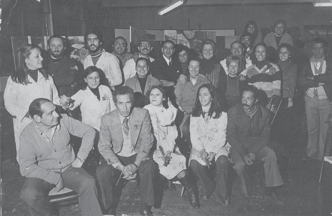 Taller de Pintura de la Academia Provincial de Bellas Artes: Roberto Barroso, Alfredo Ceverino, Hugo García, Ángel Amando Gil, Dardo Retamoza, Adelina Tarditti y otros grandes maestros.