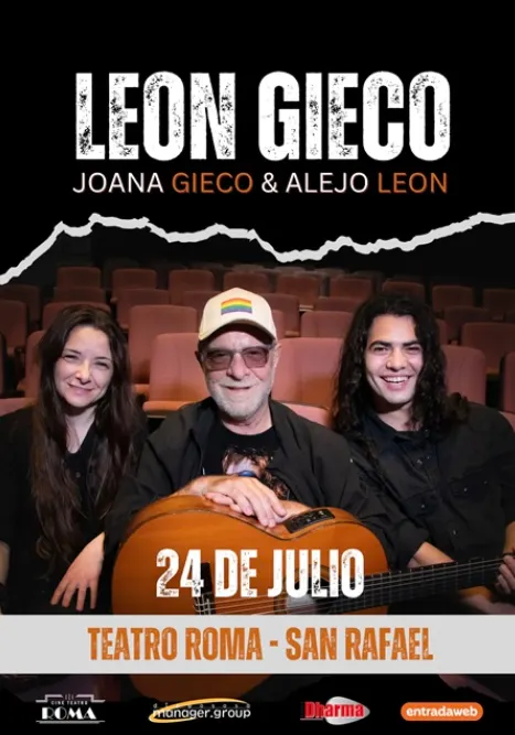 León Gieco llega a San Rafael. 