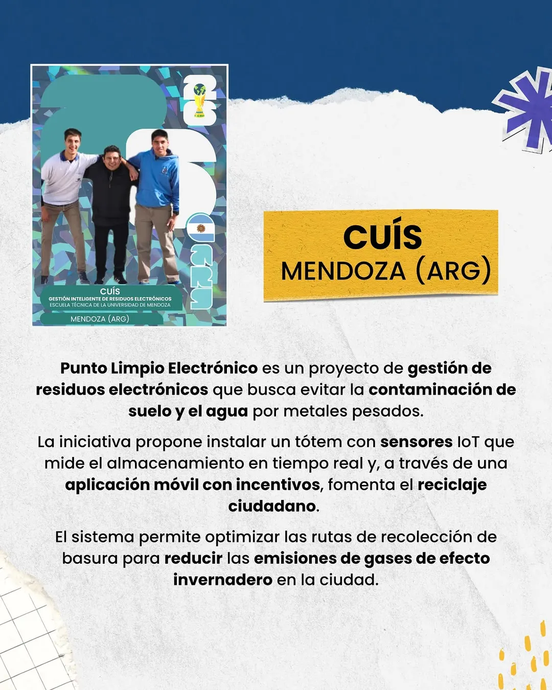 Un equipo mendocino terminó tercero entre unos 750 participantes de América Latina y otros cuatro grupos quedaron entre los mejores de Mendoza.