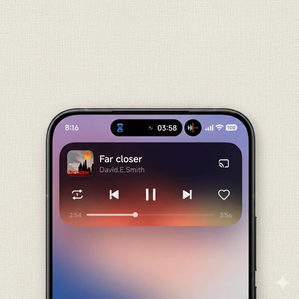 Xiaomi HyperIsland en HyperOS 3 y 3.1.