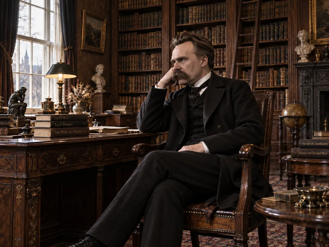 Friedrich Nietzsche dejó una reflexión que invita a pensar por qué reír también puede ser una señal de lucidez.