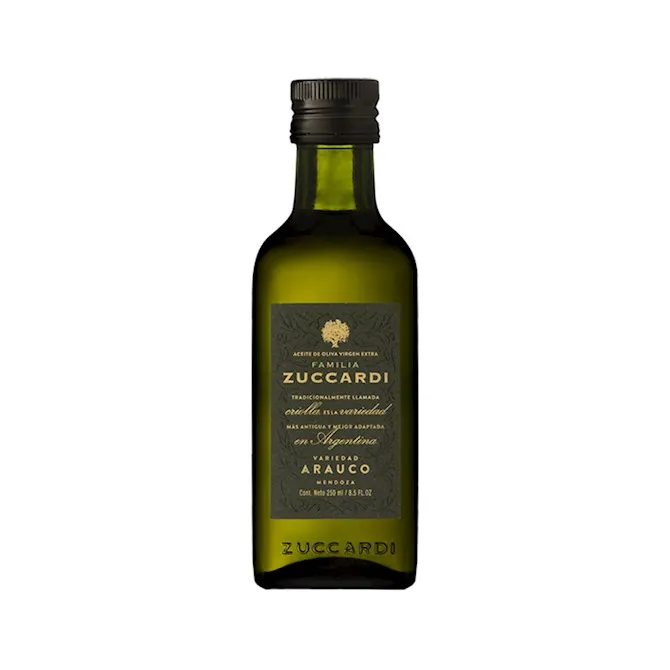 El aceite de oliva de Familia Zuccardi recibió 5.0 puntos.