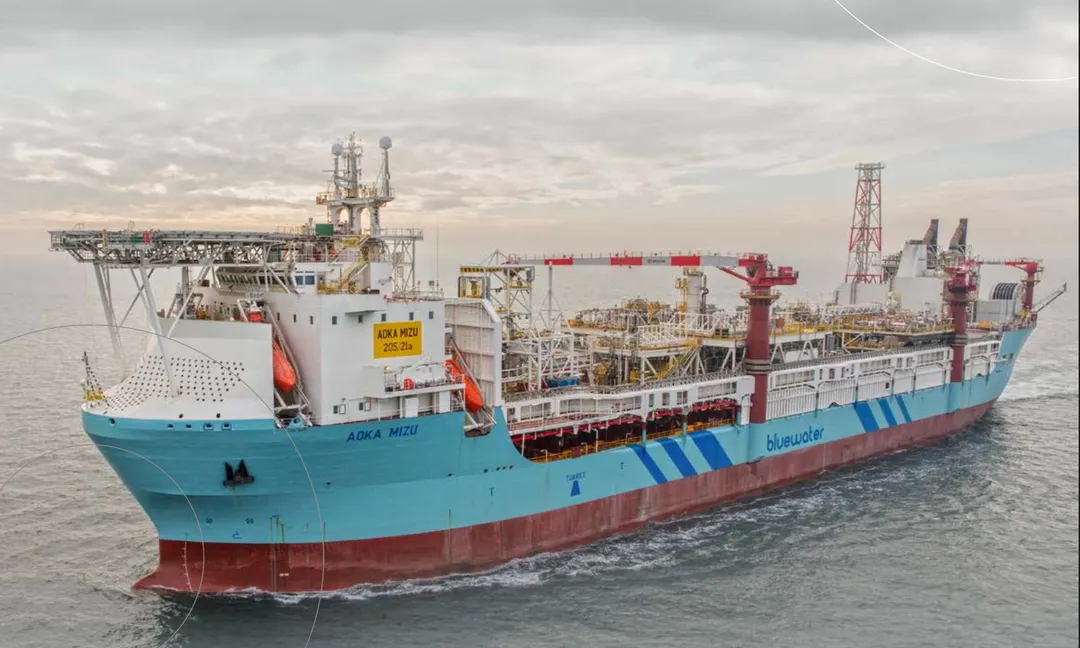 El FPSO Aoka Mizu de Bluewater