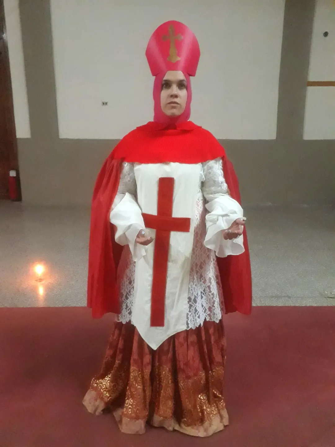 Para vestir santos, Iglesia antigua de Tunuyán, año 2021.