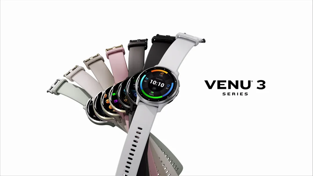 Garmin Venu 3: Estilo elegante, llamadas desde la muñeca y hasta 14 días de batería para el día a día.