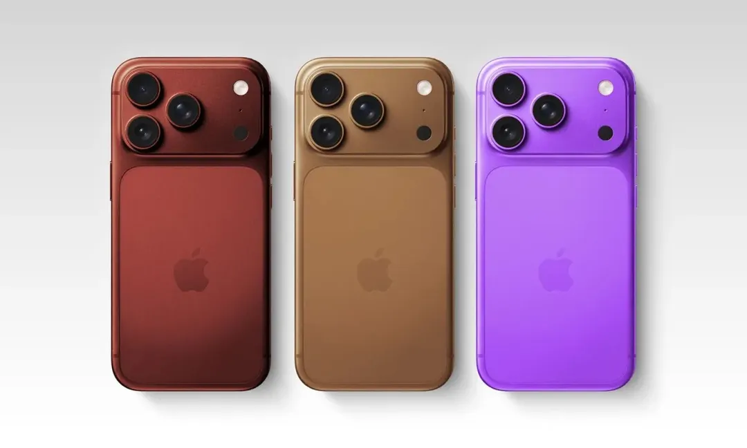 Apple podría lanzar un iPhone 18 Pro en color "Café" o "Burdeos".