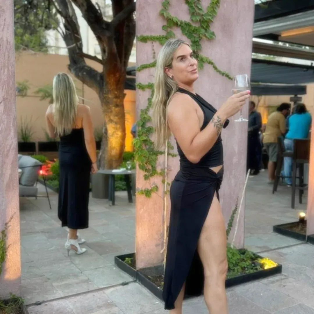 Belina Yuffrida con un look increíble.