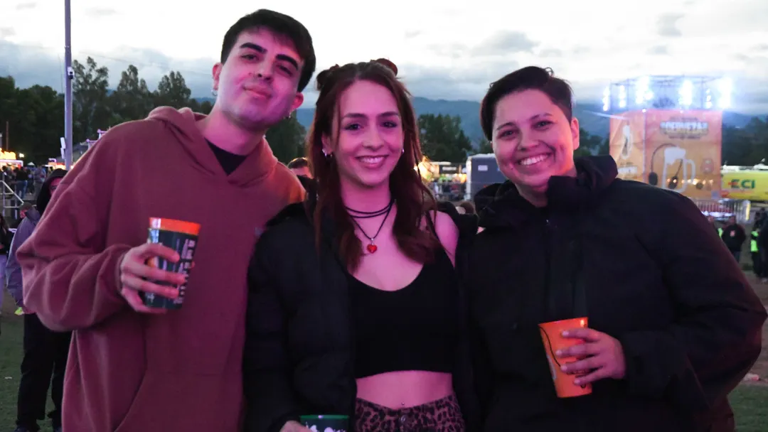 Franco, Luz y Julieta.