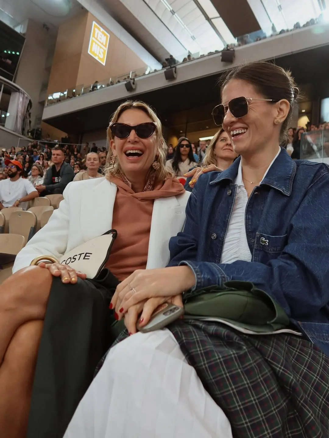 El look de Dolores Barreiro en Roland Garros.