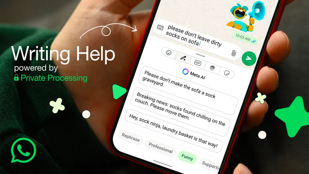 La nueva función con inteligencia artificial que llegó a WhatsApp. 