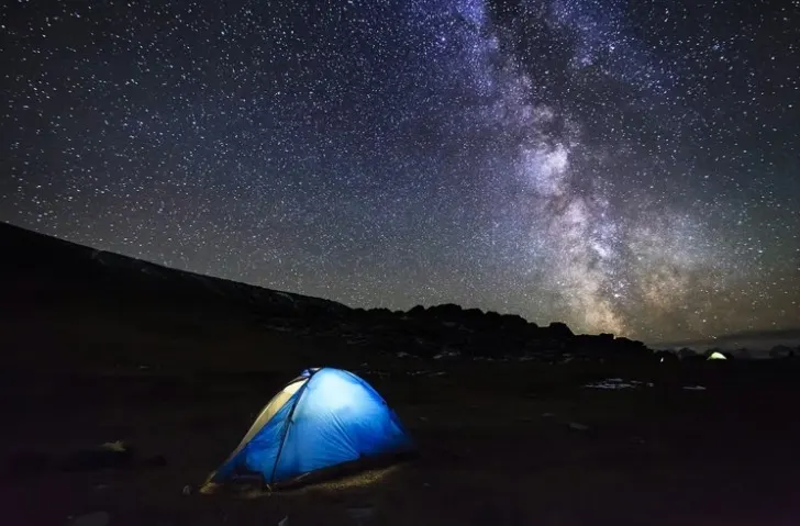 Los Miradores Nocturnos novatos observan, sin prisa pero sin pausa, el brillo de las estrellas.