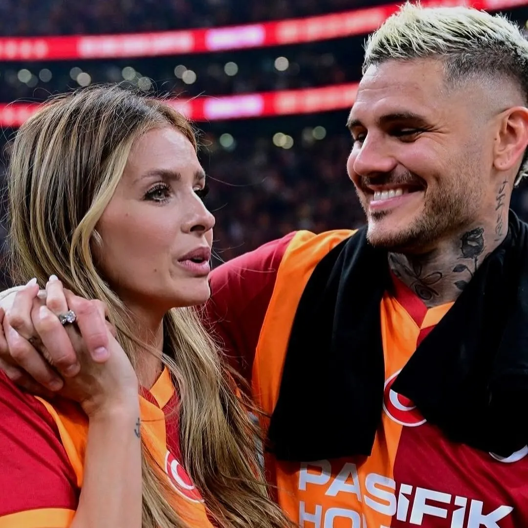 La China Suárez y el futbolista, considerado un padre para sus hijos.