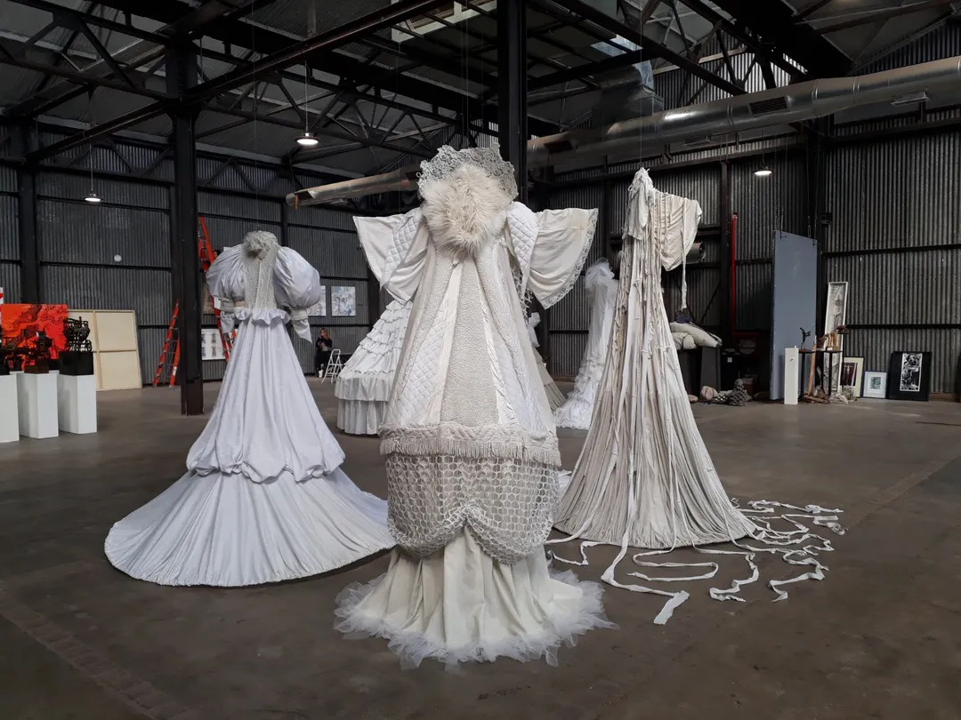 Exposición en la Nave Cultural, año 2019.