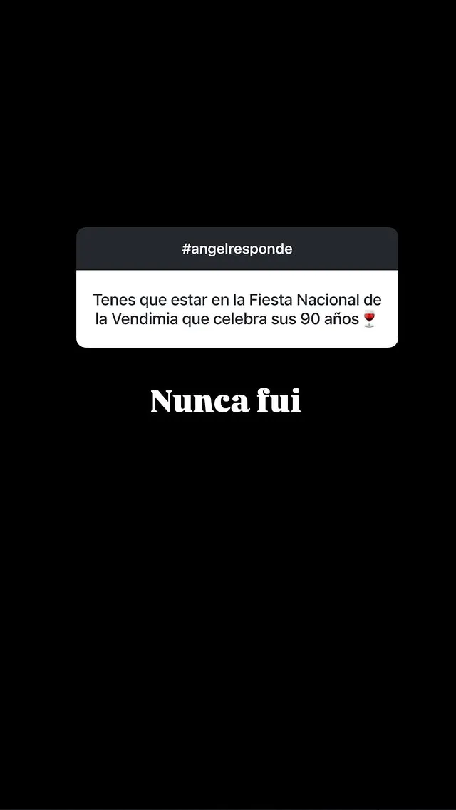 El mediático conductor no dio lugar a la imaginación con su respuesta.