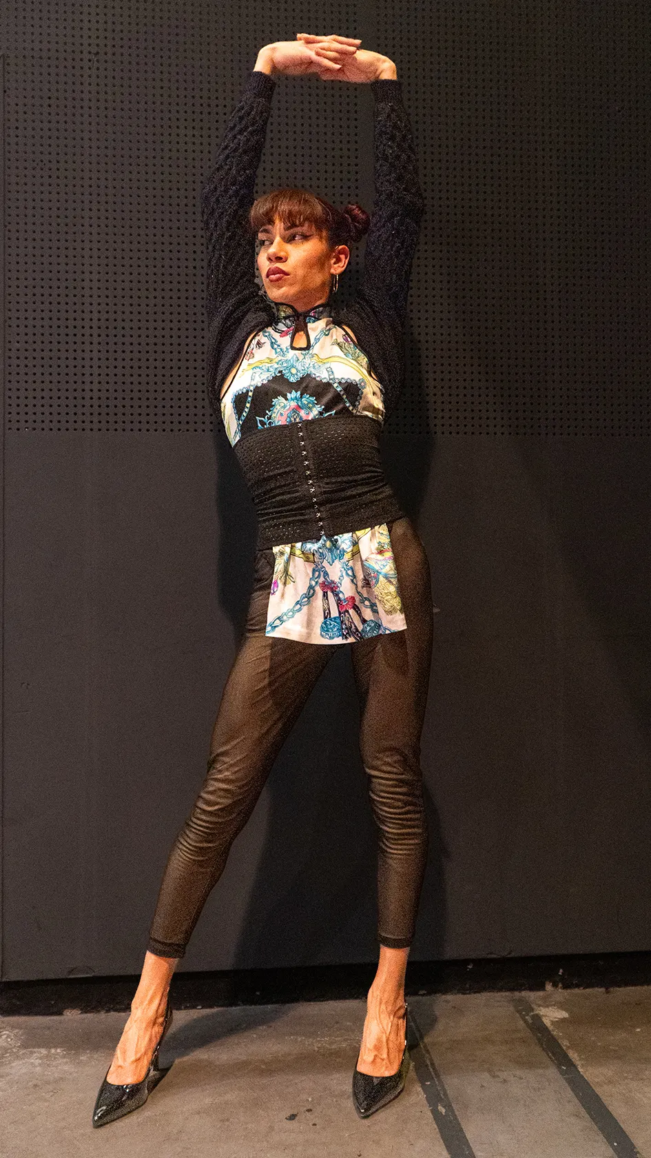 Venus Dukker realizó un trabajo de coordinación y producción impecable durante el evento, además de darlo todo en la pasarela.
