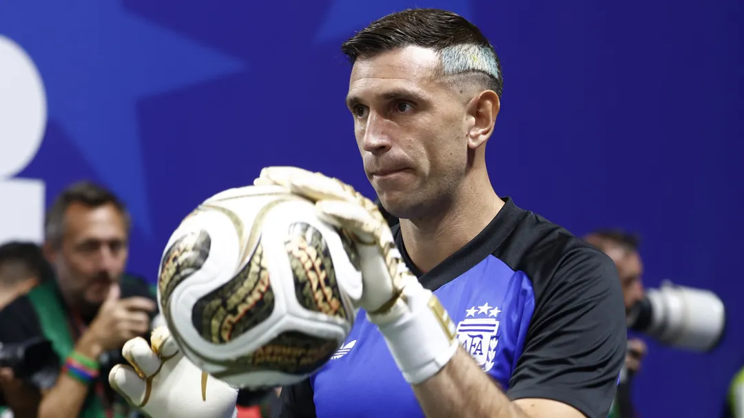 Emiliano Martínez habló en la previa de la gran final entre Argentina y España.