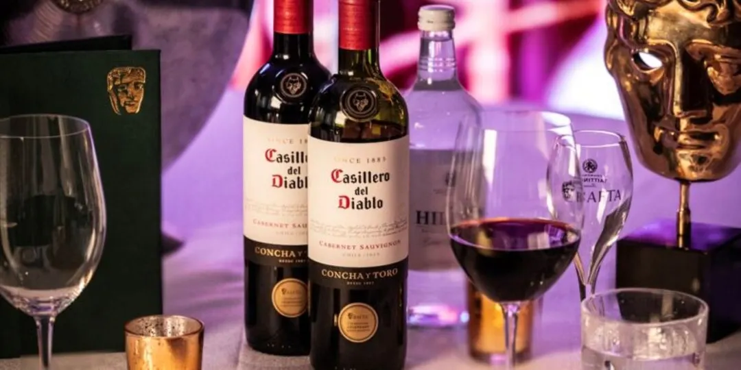 Casillero del Diablo de Viña Concha y Toro, en los BAFTA 2026.