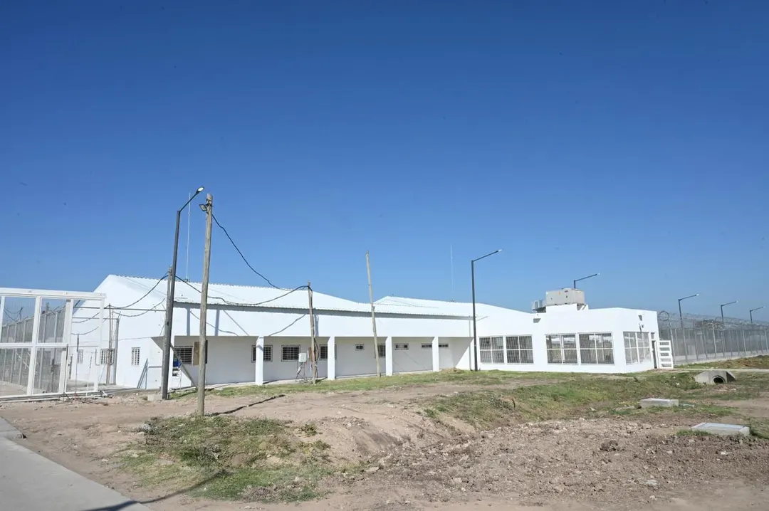 La nueva cárcel de Marcos Paz, que el Gobierno de la Ciudad entregará a Nación en 2026.