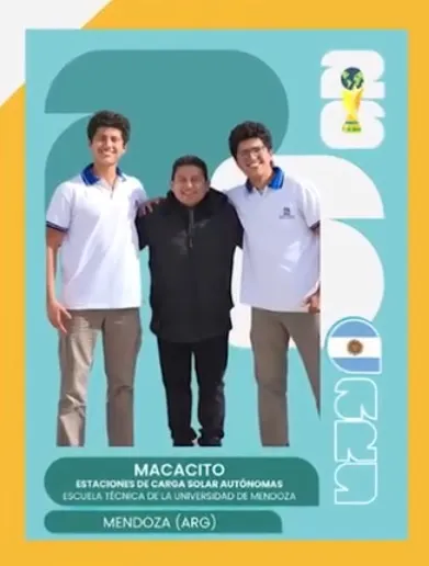 El equipo MACACITO, formado por Joaquín Manescau y Nicolás Manescau, también tuvo una actuación destacada y llegó hasta la etapa semifinal.
