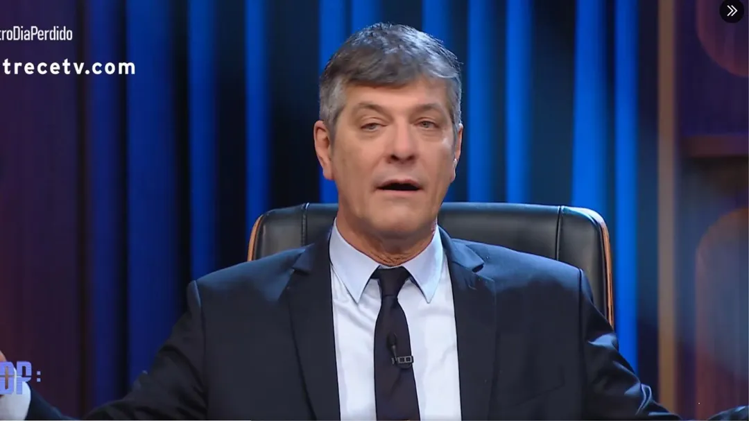 La sorpresa de Pergolini ante la situación.